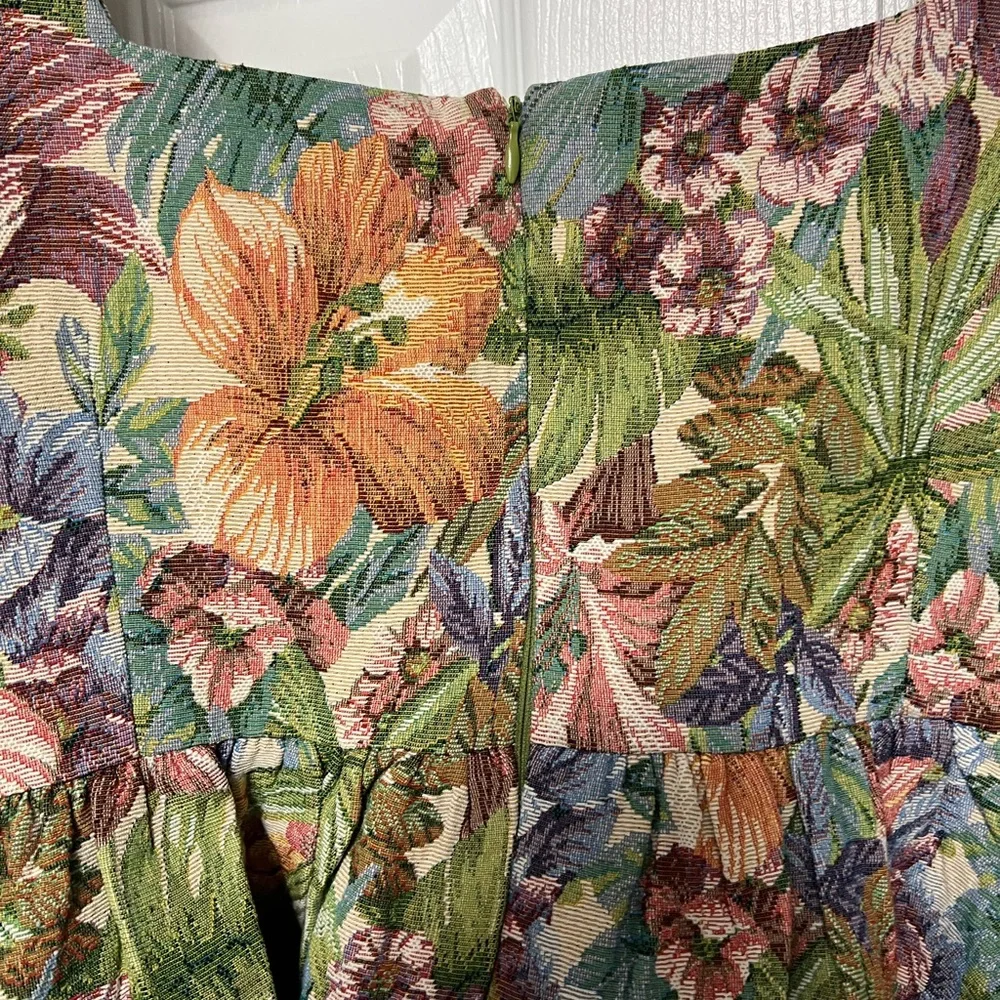 Cider vintage inspired floral mini dress size large - Picture 8 of 9